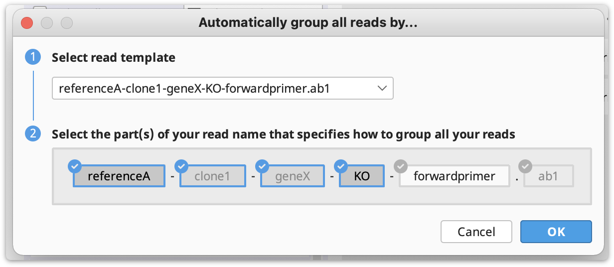 Automatically Group Reads